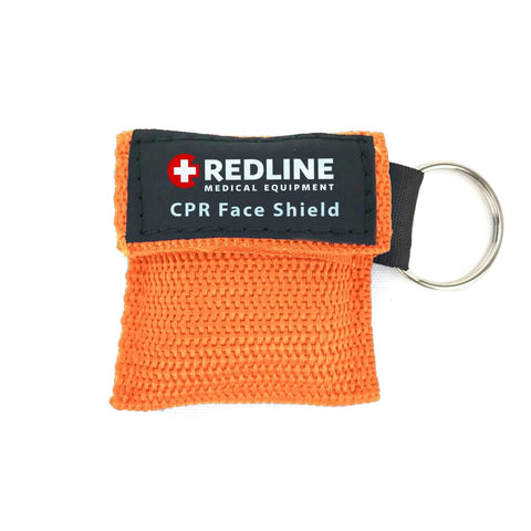 Llavero Barrera de Emergencia RCP Pocket Mask RL-EFS01-OG - Redline® Medical Equipment