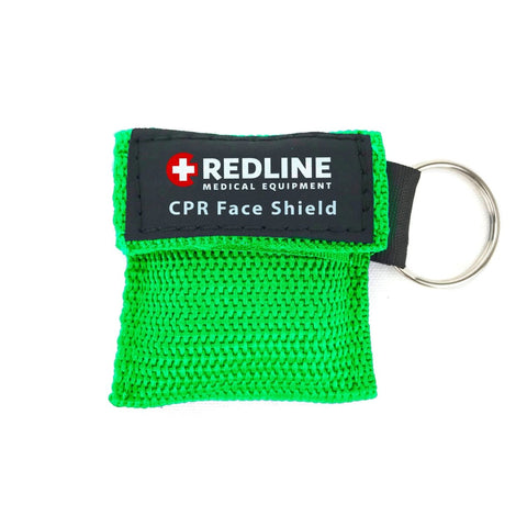 Llavero Barrera de Emergencia RCP Pocket Mask RL-EFS01-GN - Redline® Medical Equipment